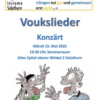 insieme Chor, 19.5.2025 Konzert